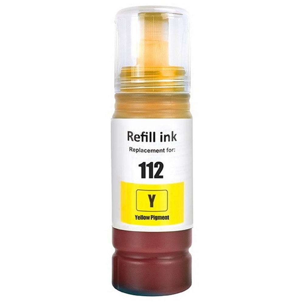 Μελάνι EPSON Συμβατό E112 C13T06C44A 70ml Σελίδες: 6000 Yellow C13T06C14A για L11160, L15150, L15160, L15180, L6460, L6490, L655