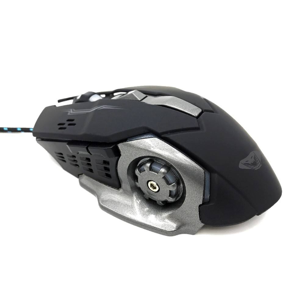 Ενσύρματο Ποντίκι Media-Tech COBRA PRO BORG MT1119 5 Πλήκτρων + Ροδέλα Κύλισης Κατάλληλο και για Αριστερόχειρες