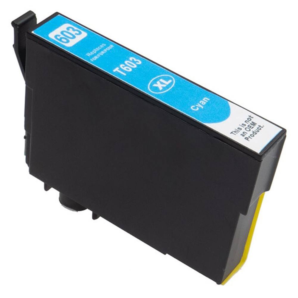 Μελάνι EPSON Συμβατό 603XL C13T03A24010 Σελίδες:350 Cyan για WF, XP, 2100, 2105, 2810DWF, 2830DWF, 2835DWF, 2850DWF WorkForce