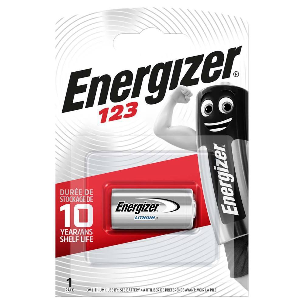 Μπαταρία Lithium Energizer CR123 3V Τεμ. 1