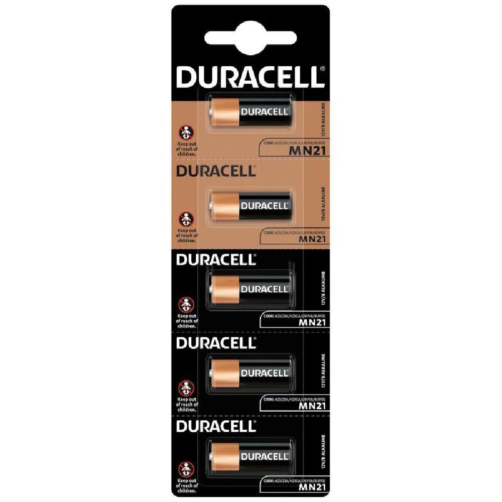Μπαταρία Αλκαλική Duracell MN21 size A23/V23GA/LRV08/8LR932 12V Τεμ. 5