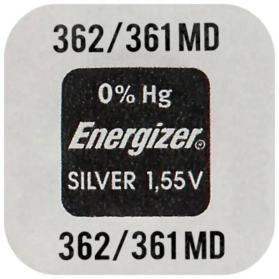 Buttoncell Energizer 362-361 SR721SW SR721W Τεμ. 1