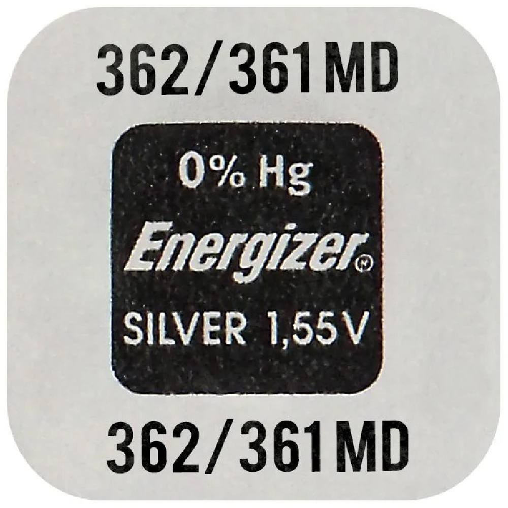 Buttoncell Energizer 362-361 SR721SW SR721W Τεμ. 1