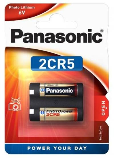 Μπαταρία Lithium Panasonic 2CR5 6V Τεμ. 1