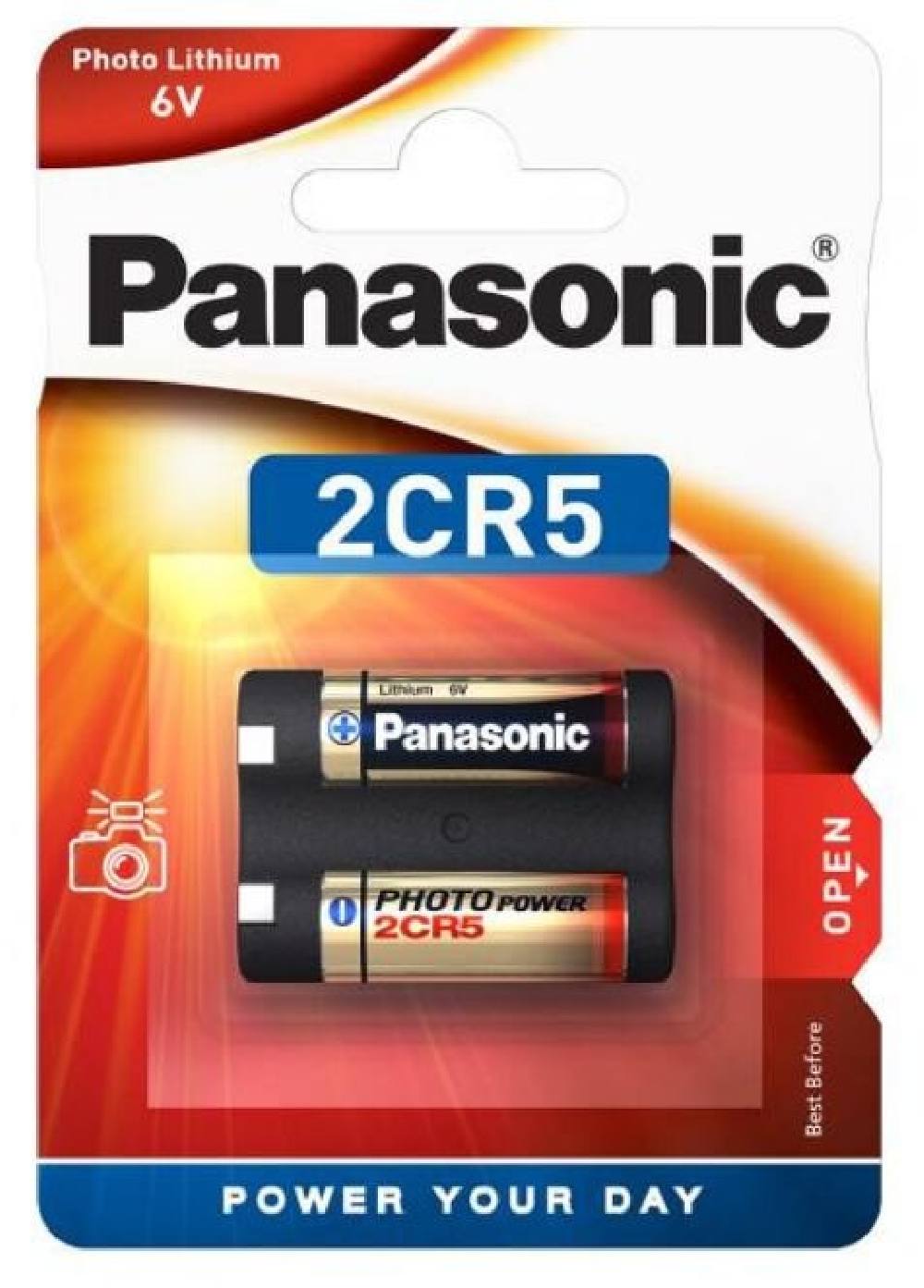 Μπαταρία Lithium Panasonic 2CR5 6V Τεμ. 1