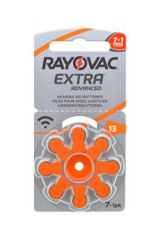 Μπαταρίες Ακουστικών Βαρηκοΐας Rayovac 13 Extra Advanced 1.45V Τεμ. 8