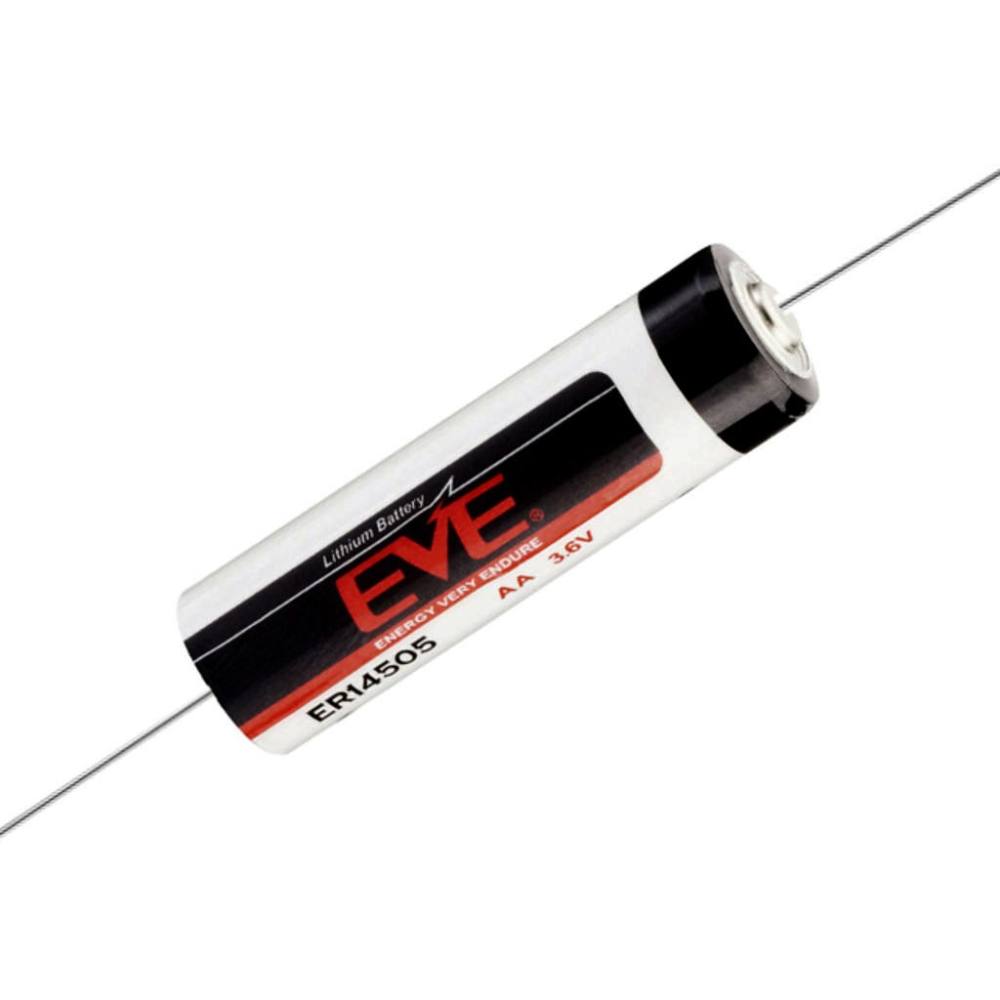 Μπαταρία Eve CNA 14500 Li-SOCl2 3.6V AA  2700 mAh με Αξονικό Καλώδιο
