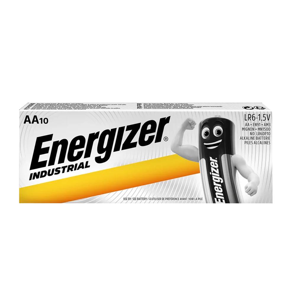 Μπαταρία Αλκαλική Energizer Industrial LR6 size AA 1.5V Τεμ. 10