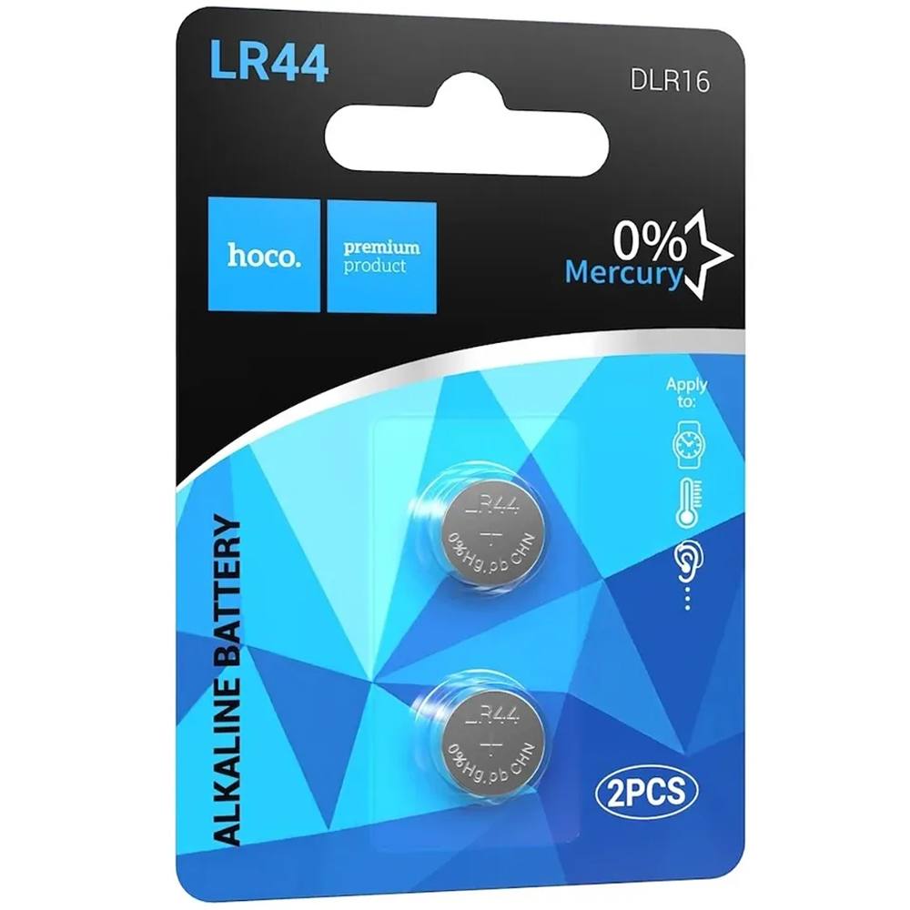 Buttoncell Lithium Hoco DLR16 LR44 Τεμ. 2