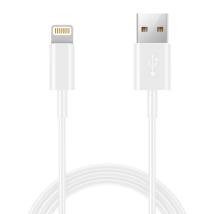 Καλώδιο Σύνδεσης και Φόρτισης Ancus Flow E44 USB σε Lightning 2.0A Data Transfer 480Mbp Λευκό 1m