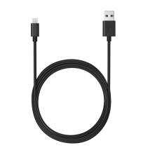 Καλώδιο Σύνδεσης και Φόρτισης Ancus Flow E44 USB σε Lightning 2.0A Data Transfer 480Mbp Μαύρο 1m