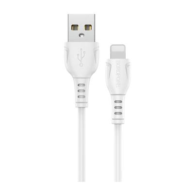 Καλώδιο Borofone BX51 Triumph USB σε Lightning 2.4A Λευκό 1m