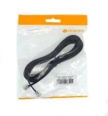 Καλώδιο Σύνδεσης Τηλεφώνου RJ11 Jasper 5μ. Μαύρο