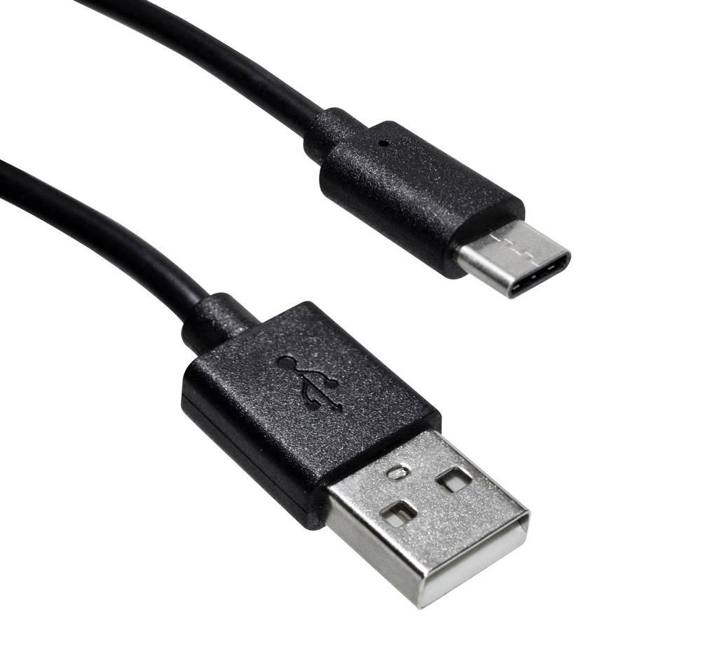 Καλώδιο σύνδεσης Jasper USB-C 2.1Α Μαύρο 1.5m