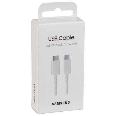 Καλώδιο σύνδεσης Samsung EP-DN975BWEGWW USB-C σε USB-C 5A 100W Λευκό 1m