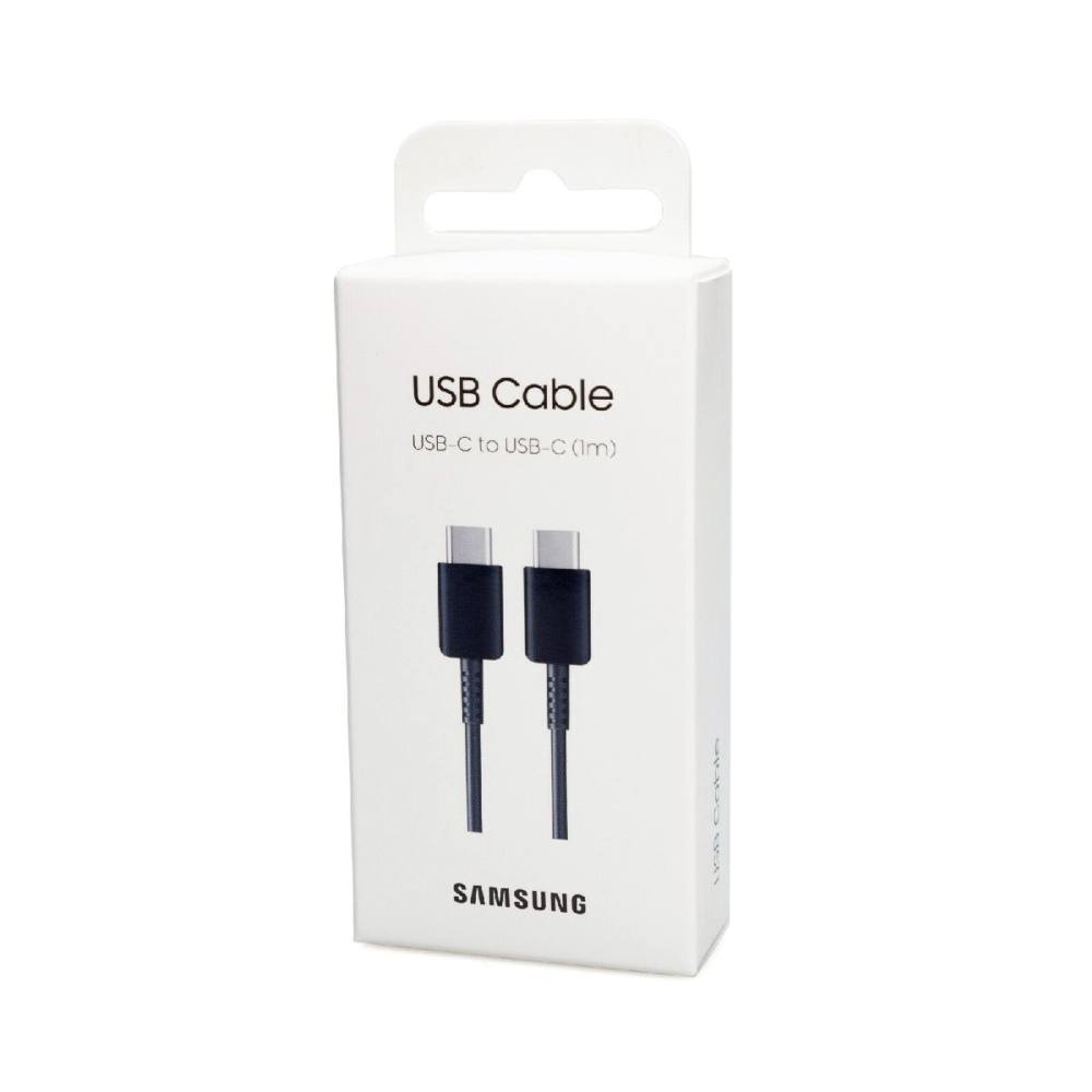 Καλώδιο Σύνδεσης Samsung EP-DA705BBEGWW USB-C σε USB-C Μαύρο Original 1m Retail