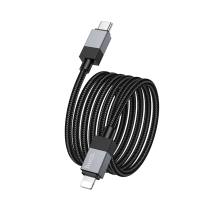 Καλώδιο Hoco X110 Honorific USB-C σε Lightning 27W Braided Μαύρο 1m
