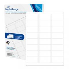 MediaRange Ετικέτες Γενικής Χρήσης 63.5χ33.9mm. Λευκές (1.200 Pack)
