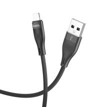 Καλώδιο Hoco DU45 Sturdy USB-A σε Lightning 3A Μαύρο 1m