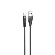 Καλώδιο Hoco DU45 Sturdy USB-A σε Lightning 3A Μαύρο 1m