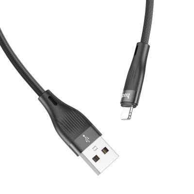 Καλώδιο Hoco DU45 Sturdy USB-A σε Lightning 3A Μαύρο 1m