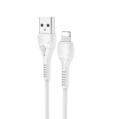 Καλώδιο Hoco X37 Cool Power USB σε Lightning Fast Charging 2.4A Λευκό 1m