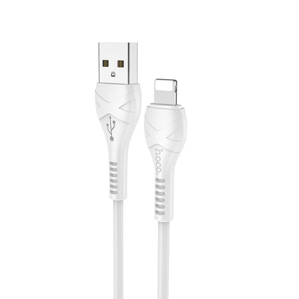 Καλώδιο Hoco X37 Cool Power USB σε Lightning Fast Charging 2.4A Λευκό 1m
