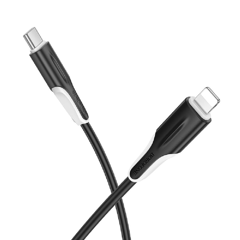 Καλώδιο Borofone BX119 USB-C σε Lightning 27W Μαύρο 1m