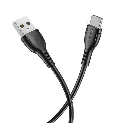 Καλώδιο Borofone BX51 Triumph USB σε USB-C 3A Μαύρο 1m
