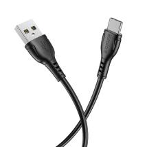 Καλώδιο Borofone BX51 Triumph USB σε USB-C 3A Μαύρο 1m
