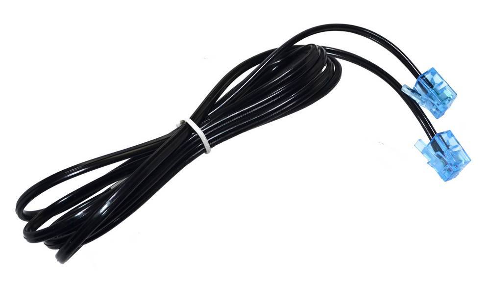 Καλώδιο Σύνδεσης Τηλεφώνου RJ11 Ancus HiConnect 1.5m Μαύρο Bulk