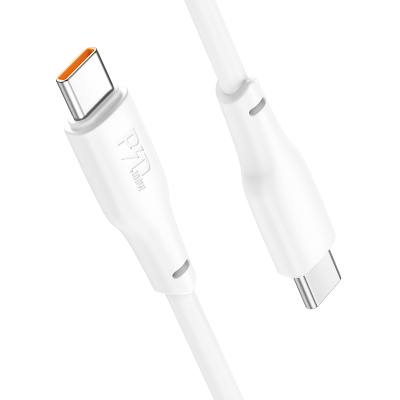 Καλώδιο σύνδεσης Hoco X93 Force USB-C σε USB-C PD100W 3A για Γρήγορη Φόρτιση Λευκο 1m