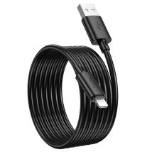 Καλώδιο Hoco X88 Gratified USB-C σε Lightning 2.4A Μαύρο 2m