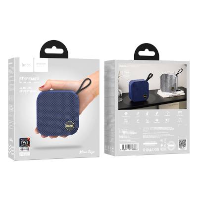 Φορητό Ηχείο Wireless Hoco HC22 Auspicious Sports BT 5.2 1200mAh 5W με FM, TF card, USB, AUX Μπλε