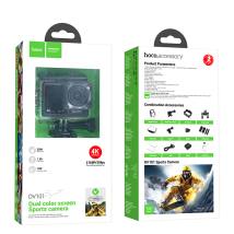 Sports Camera  Hoco DV101 2160p/30fps 4K 30M Waterproof (με Θήκη) και Wifi