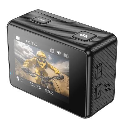 Sports Camera  Hoco DV101 2160p/30fps 4K 30M Waterproof (με Θήκη) και Wifi