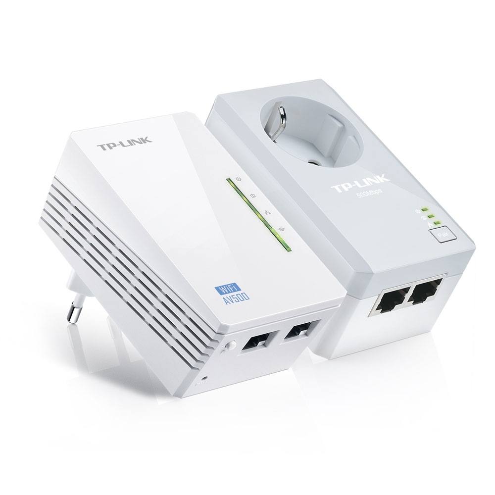 TP-LINK Powerline AV500 Passthrough Wireless Starter (TL-WPA4226KIT)