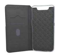 Θήκη Book Ancus Magnetic Canvas για Samsung SM-A805F Galaxy A80 TPU Μαύρη-Μπλε