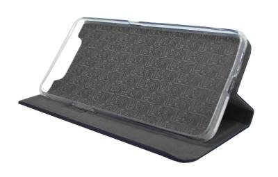 Θήκη Book Ancus Magnetic Canvas για Samsung SM-A805F Galaxy A80 TPU Μαύρη-Μπλε