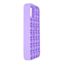 Θήκη Ancus TPU Pop It για Apple iPhone 12 / 12 Pro Μωβ
