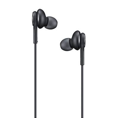 Hands Free Stereo Samsung Earphones EO-IC100BB USB-C Μαύρο με Μικρόφωνο και Πλήκτρο Λειτουργίας 1.2m