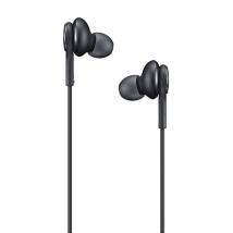 Hands Free Stereo Samsung Earphones EO-IC100BB USB-C Μαύρο με Μικρόφωνο και Πλήκτρο Λειτουργίας 1.2m