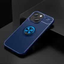 Θήκη Ancus AutoFocus Shockproof με Ring Holder για Apple iPhone 14 Μπλε