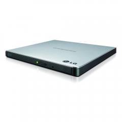 H-L DS External DVD-RW Recorder Slim Silver (GP57ES40.AHLE10B)