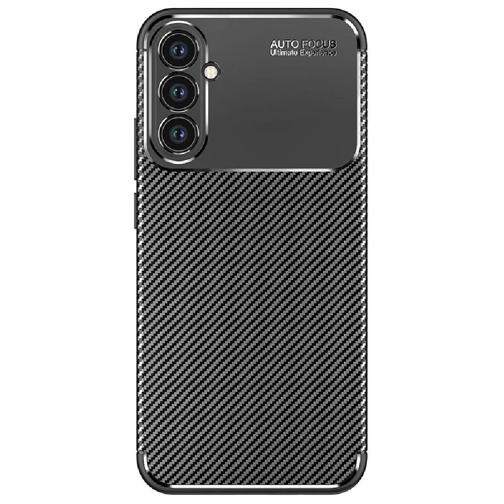 Θήκη Ancus AutoFocus Carbon Fiber για Samsung SM-A346 Galaxy A34 5G Μαύρη