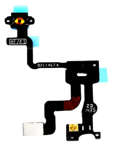 Διακόπτης On/Off Apple iPhone 4S με Αισθητήρα Φωτισμού OEM Type A