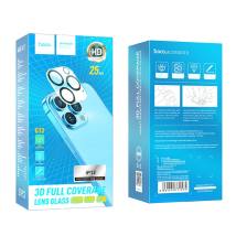 Προστασία Κάμερας Hoco 3D Metal G13 για iPhone 12 Μαύρο Σετ 25τεμ.