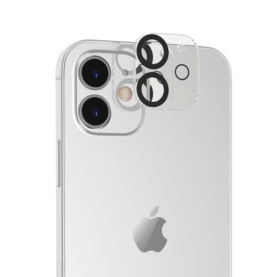 Προστασία Κάμερας Hoco 3D Metal G13 για iPhone 12 Μαύρο Σετ 25τεμ.