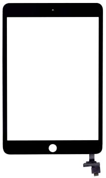 Μηχανισμός Αφής Apple iPad Mini 3 με Κόλλα Μαύρο Type A+