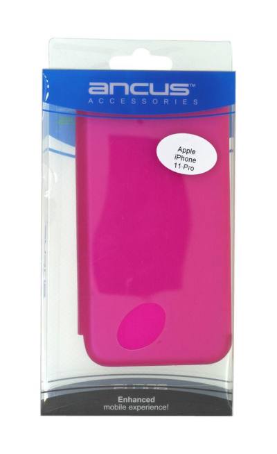 Θήκη Book Ancus Magnetic Curve για Apple iPhone 11 Pro TPU Φούξια
